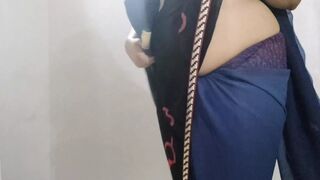 Bhabhi dekh rhi hai bina bra ki saree me kamal