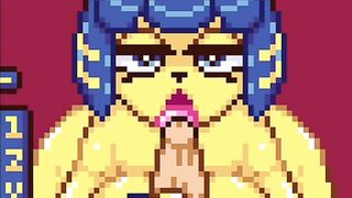 Neko Touch DX pixel art blowjob