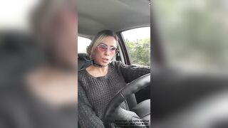 Littleangel84 - Comeback on highway area for facial cumshot