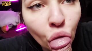 POV Blowjob Amateur Horny Stepsis Suck Cock