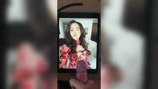 Pokimane CumTribute #2