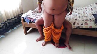 Desi Sexy MILF Mom Apne Bete ke Sath Kiya Kand - StepMom Riding StepSon Cock (Indian Family Therapy)