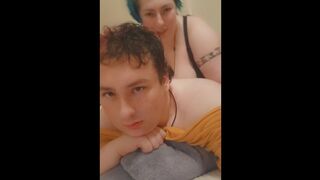 Fucked by my blue haired girlfriend ????