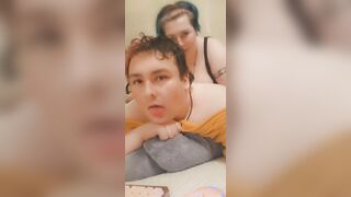 Fucked by my blue haired girlfriend ????