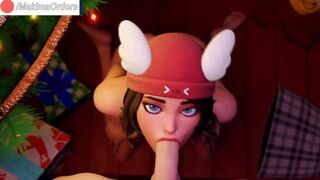 Fortnite Winter Wonder Skye Blowjob On Christmas Day | MakimaOrders