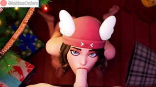 Fortnite Winter Wonder Skye Blowjob On Christmas Day | MakimaOrders