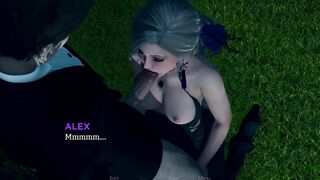 Romantic sex with alex in garden - eternum