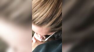 Lunch blowjob