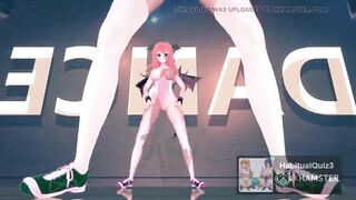 mmd r18 Ecksa size in Leotard Scarlet Devil Mansion happy halloween public event anal