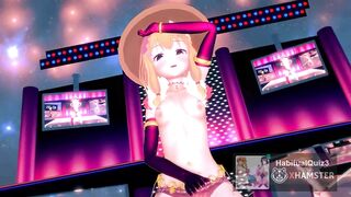 mmd r18 Look at Bitch Suwako-sama and watch her lewd training dance 3d hentai