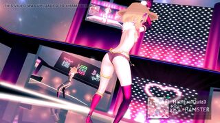 mmd r18 Look at Bitch Suwako-sama and watch her lewd training dance 3d hentai