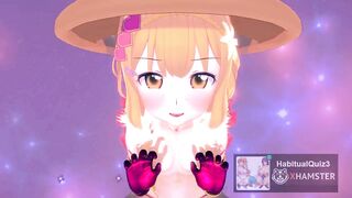 mmd r18 Look at Bitch Suwako-sama and watch her lewd training dance 3d hentai