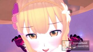 mmd r18 Look at Bitch Suwako-sama and watch her lewd training dance 3d hentai