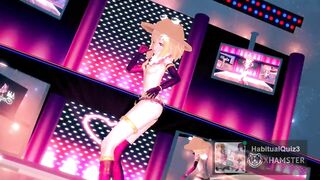 mmd r18 Look at Bitch Suwako-sama and watch her lewd training dance 3d hentai