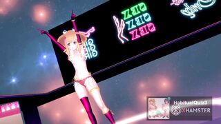 mmd r18 Look at Bitch Suwako-sama and watch her lewd training dance 3d hentai