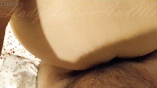 "Oh yes, harder in the ass! Come on, I'll come!" - Audio ON - Loud Orgasm - Anal Creampie - Amateur Couple - POV