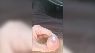 HORNY 18F HELD DOWN GETTING BANGED IN MOUTH THEN ANAL FUCKED. DADDY EXPLODES CUM ALL OVER HIS CAR!!!