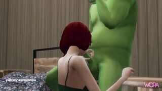 Shrek Fucking Princess Fiona Hard - Parody Animation