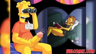 The neighbor's lover! Fucking the hot neighbor - The Simptoons