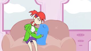 HOT SEXY CARTOON slut fucked by MONSTER! Rule34 Hentai