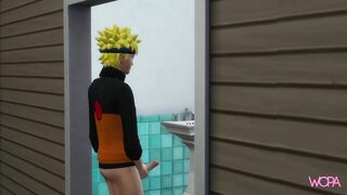 Naruto spying on Sakura having sex with Sasuke - Fucking husband from the front