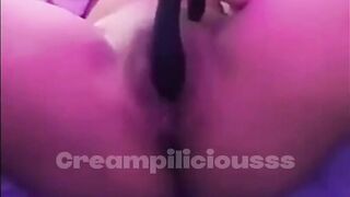 HORNY PINAY ENJOYS HER NEW FAT DILDO