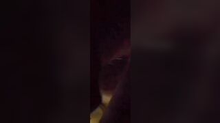 Creampied While Her Man Outside Calling