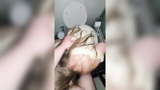 horny schoolgirl wants cum in her mouth after prom