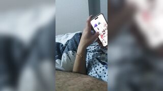 Step mom shares a bed with her step son at the hotel and fuck