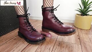 Combat boots shoejob