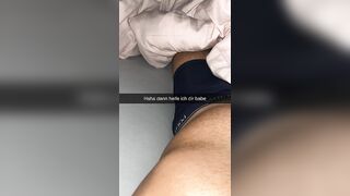 Tinder Date wants to fuck trained Guy on Snapchat German