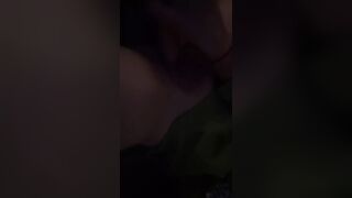 Girl Masturbating with Dildo