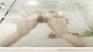 Hot Big Ass Blonde In Shower