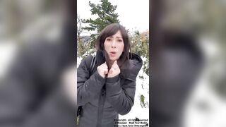 Littleangel84 - Assfucked Anal in the Snow at Mont Ventoux - Challenge 5