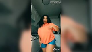 Tik Tok Female: Chick with HUGE tits!