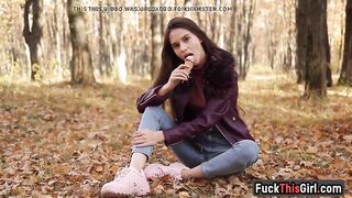 Gorgeous Brunette Fucking Her REAL Step Uncle