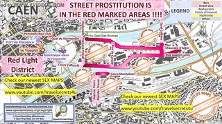 Caen, France, Sex Map, Street Prostitution Map, Massage Parlours, Brothels, Whores, Escort, Callgirls, Bordell, Freelancer, Streetworker, Prostitutes