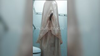 mukenah pink