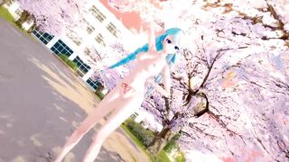 Honkai Impact Kiana Kaslana Hentai Nude Dance Mmd 3D Blue Hair Color Edit Smixix