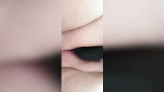 Bbw Girl Masturbating With Big Dildo Fat Wet Pussylips