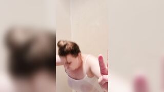 WetTshirt,Shower,Anal,Dildo,Fucking,Myself