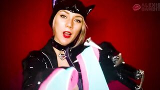 Catwoman makes you her sissy sidekick feminization clip preview