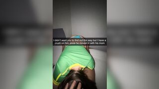 Stepbrother takes my virginity after 18th bday on snapchat