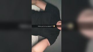 Stepbrother takes my virginity after 18th bday on snapchat