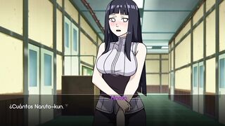 TRAINING WITH HINATA - RECEIVING A BLOWJOB FROM HINATA - KUNOICHI TRAINER