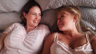 Ersties - Best Friends Exchange Sexy Gifts Before Using Them To Have Lesbian Sex