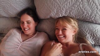 Ersties - Best Friends Exchange Sexy Gifts Before Using Them To Have Lesbian Sex