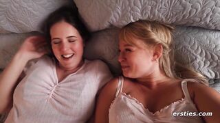 Ersties - Best Friends Exchange Sexy Gifts Before Using Them To Have Lesbian Sex