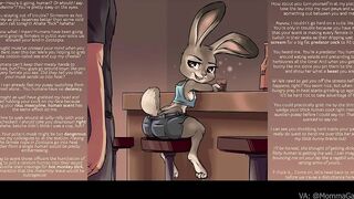 ASMR Judy Hopps Loves Your Masculine Alpha Scent In a Zootopia Bar