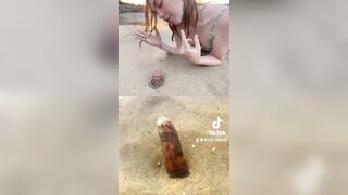 Nature Girl Sucks Cock (wait for it)